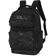 Mochila escolar em poliéster, One Piece, Preto, MS49802OP0600U, Luxcel - PT 1 UN