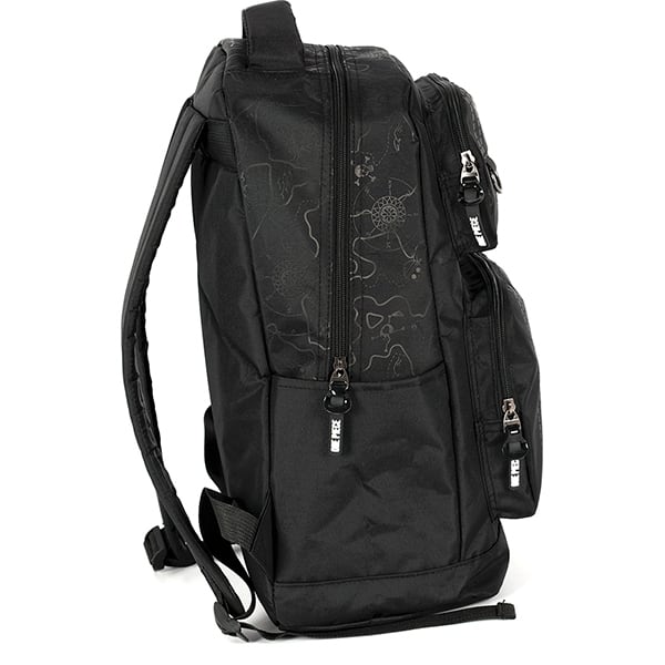 Mochila escolar em poliéster, One Piece, Preto, MS49802OP0600U, Luxcel - PT 1 UN