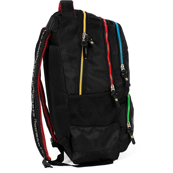 Mochila escolar em poliéster Harry Potter, Hogwarts, Preta, MJ49761HP0600U, Luxcel - PT 1 UN