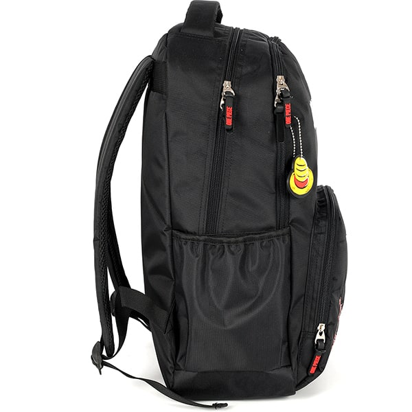 Mochila escolar em poliéster One Piece, Preta, MS49803OP0600U, Luxcel - PT 1 UN