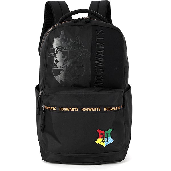 Mochila escolar em poliéster, Harry Potter, Preto, MS49732HP0600U, Luxcel - PT 1 UN Mochila escolar em poliéster, Harry Potter, Preto, MS49732HP0600U, Luxcel - PT 1 UN