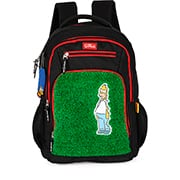 Mochila escolar em poliéster Os Simpsons, Preta, MS50181SS0, Luxcel - PT 1 UN