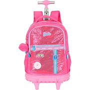 Mochila escolar com rodas, Barbie Pink, MC49932BB0, Luxcel - PT 1 UN Mochila escolar com rodas, Barbie Pink, MC49932BB0, Luxcel - PT 1 UN