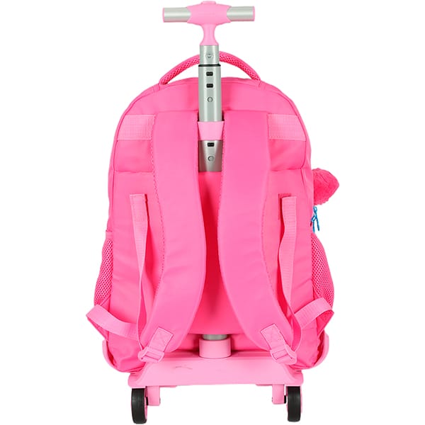 Mochila escolar com rodas, Barbie Pink, MC49932BB0, Luxcel - PT 1 UN Mochila escolar com rodas, Barbie Pink, MC49932BB0, Luxcel - PT 1 UN