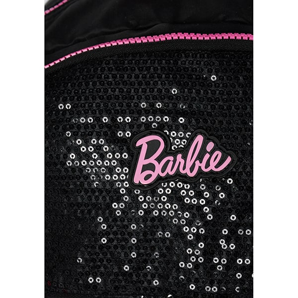 Mochila escolar com rodas, Barbie Preto, MC49932BB0, Luxcel - PT 1 UN Mochila escolar com rodas, Barbie Preto, MC49932BB0, Luxcel - PT 1 UN