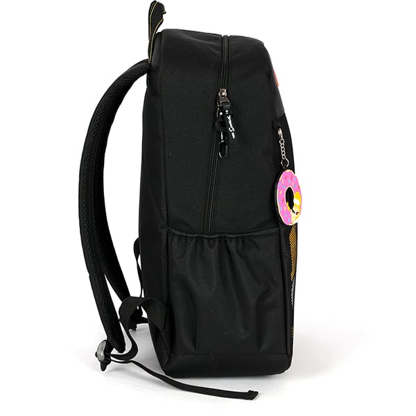 Mochila escolar em poliéster, Simpsons, Preto, MS50144SS0, Luxcel - PT 1 UN Mochila escolar em poliéster, Simpsons, Preto, MS50144SS0, Luxcel - PT 1 UN