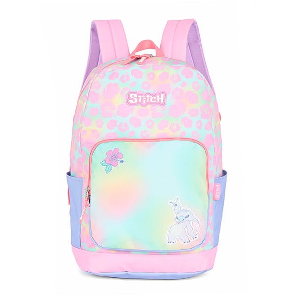 Mochila poli. Stitch rosa MS50091SC0 Luxcel PT 1 UN
