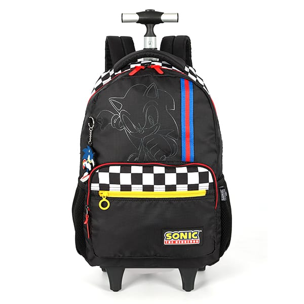 Mochila poli. c/rodas Sonic preto MC49822SO0 Luxcel PT 1 UN Mochila poli. c/rodas Sonic preto MC49822SO0 Luxcel PT 1 UN