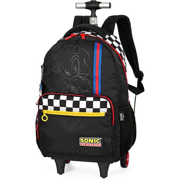 Mochila poli. c/rodas Sonic preto MC49822SO0 Luxcel PT 1 UN Mochila poli. c/rodas Sonic preto MC49822SO0 Luxcel PT 1 UN