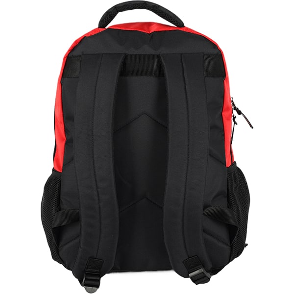 Mochila escolar em poliéster Marvel, Vermelho com preto, MS50031AG0, Luxcel - PT 1 UN