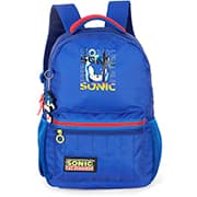 Mochila escolar em poliéster, Sonic, Azul, MS49821SO0, Luxcel - PT 1 UN