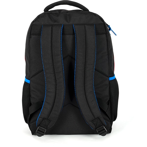 Mochila escolar em poliéster, Sonic, Preto com Azul, MS49871SO0, Luxcel - PT 1 UN Mochila escolar em poliéster, Sonic, Preto com Azul, MS49871SO0, Luxcel - PT 1 UN