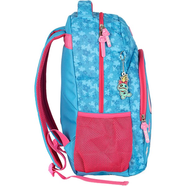 Mochila escolar em poliéster, Stitch, Azul com rosa, MS50101SC0310U, Luxcel - PT 1 UN Mochila escolar em poliéster, Stitch, Azul com rosa, MS50101SC0310U, Luxcel - PT 1 UN