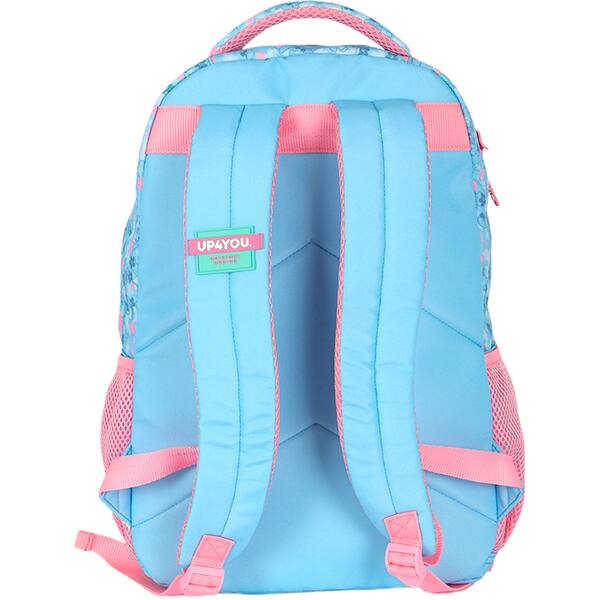 Mochila escolar em poliéster, Stitch. Azul com rosa, MS50101SC0300U, Luxcel - PT 1 UN Mochila escolar em poliéster, Stitch. Azul com rosa, MS50101SC0300U, Luxcel - PT 1 UN