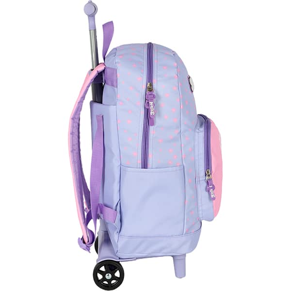 Mochila poli. c/rodas Stitch roxo MC50092SC2 Luxcel PT 1 UN Mochila poli. c/rodas Stitch roxo MC50092SC2 Luxcel PT 1 UN