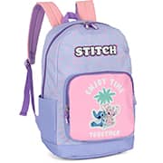 Mochila escolar em poliéster, Stitch Enjoy, Lilás, MS50091SC2800U, Luxcel - PT 1 UN Mochila escolar em poliéster, Stitch Enjoy, Lilás, MS50091SC2800U, Luxcel - PT 1 UN