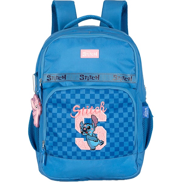 Mochila escolar em poliéster, Stitch, Azul, MS50051SC0200U, Luxcel - PT 1 UN Mochila escolar em poliéster, Stitch, Azul, MS50051SC0200U, Luxcel - PT 1 UN