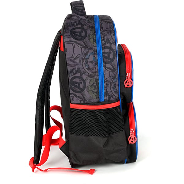 Mochila em poliéster Avengers, Preto, IS42351AG0, Luxcel - PT 1 UN Mochila em poliéster Avengers, Preto, IS42351AG0, Luxcel - PT 1 UN