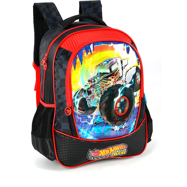Mochila poli. Hot Wheels preto IS42611HW0 Luxcel PT 1 UN Mochila poli. Hot Wheels preto IS42611HW0 Luxcel PT 1 UN