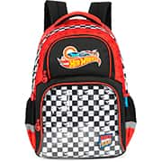 Mochila escolar em poliéster, Hot Wheels, MS49981HW0, Luxcel - PT 1 UN Mochila escolar em poliéster, Hot Wheels, MS49981HW0, Luxcel - PT 1 UN