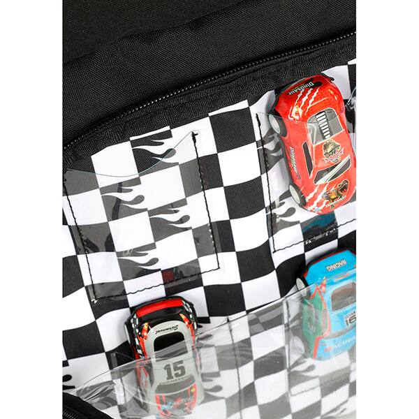 Mochila escolar em poliéster, Hot Wheels, MS49981HW0, Luxcel - PT 1 UN