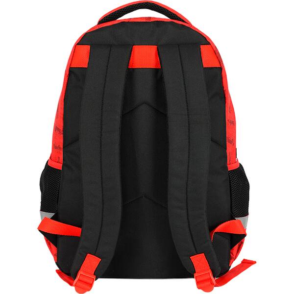 Mochila escolar em poliéster, Hot Wheels, MS49981HW0, Luxcel - PT 1 UN