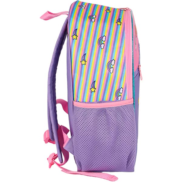 Mochila escolar em poliéster Turma da Mônica, Roxo, Luxcel - PT 1 UN