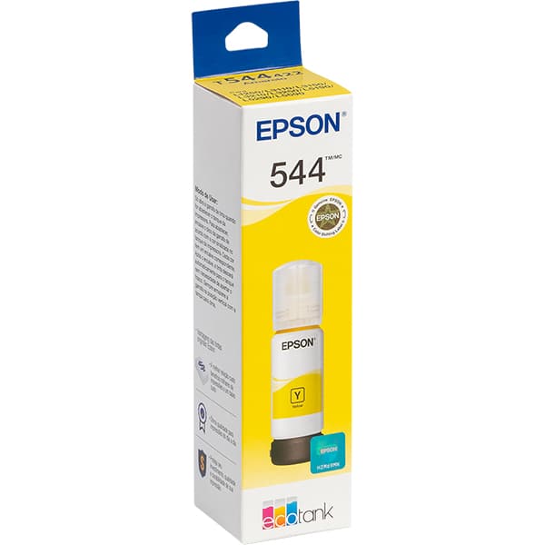 Garrafa para Ecotank amarelo T544 - T54442-BR - Epson CX 1 UN