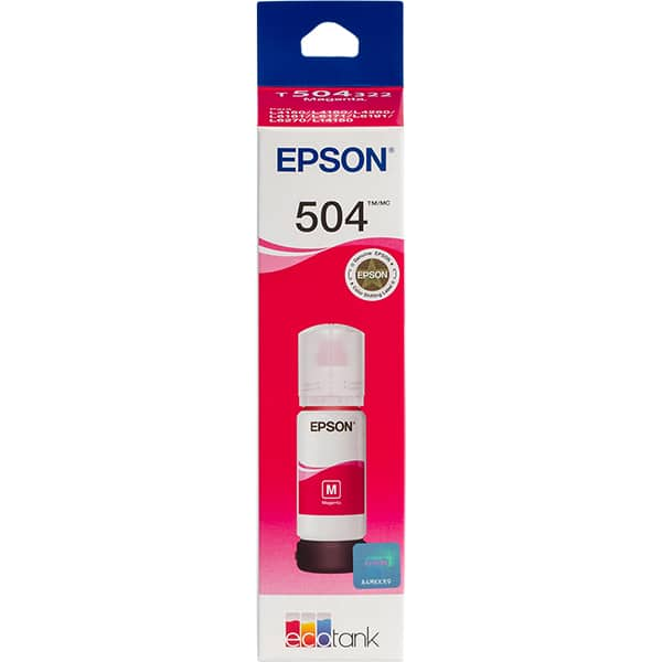 Garrafa para Ecotank magenta T504 - T50432BR - Epson CX 1 UN