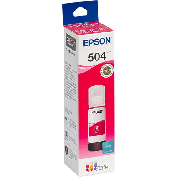 Garrafa para Ecotank magenta T504 - T50432BR - Epson CX 1 UN