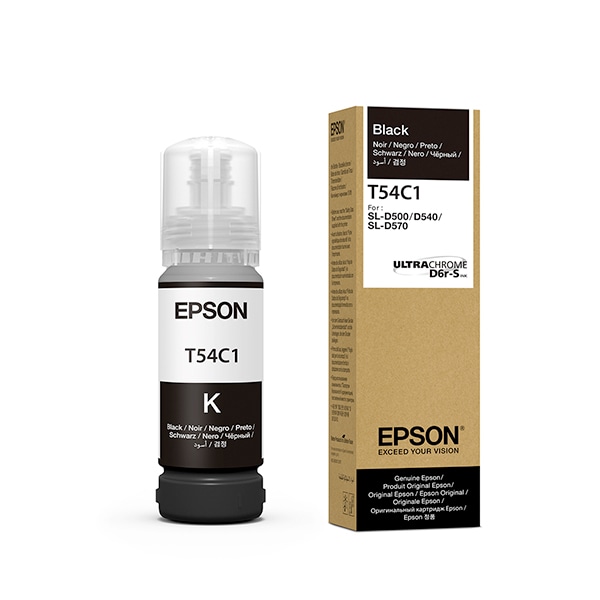 Garrafa de Tinta Epson T54C120, Preto, Epson - CX 1 UN