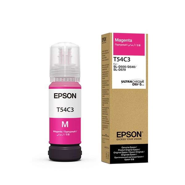 Garrafa de Tinta Epson T54C320, Magenta, Epson - CX 1 UN