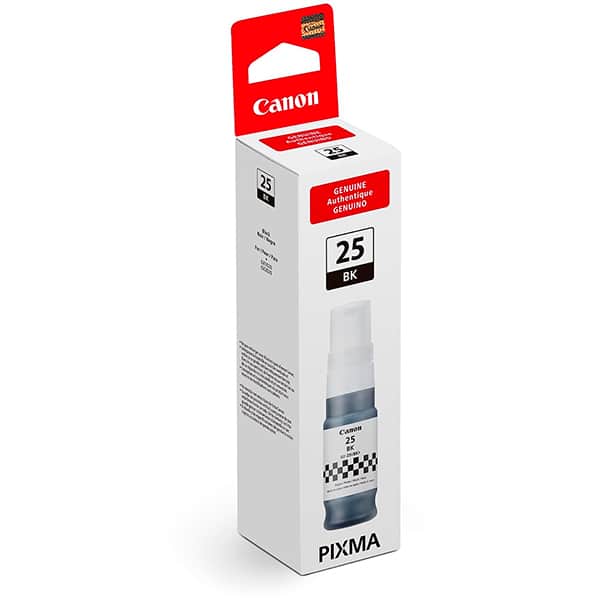 Refil p/Canon preta GI-25 70ml 6317C001AA Canon CX 1 UN Refil p/Canon preta GI-25 70ml 6317C001AA Canon CX 1 UN