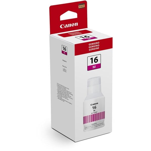 Refil Canon GI-16 Magenta Original Para Canon GX6010, GX7010, GX5010 - CX 1 UN