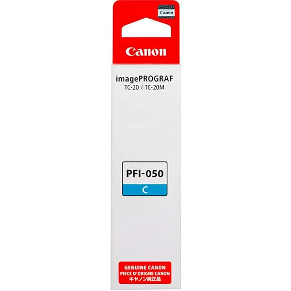 Refil para Canon PFI-050, Ciano, 70ml, Canon - CX 1 UN