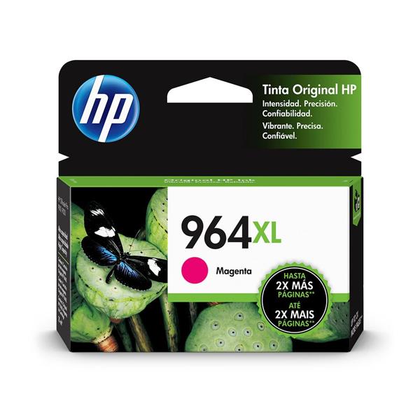 Cartucho HP 964XL Magenta Original, 3JA55AL, HP - CX 1 UN