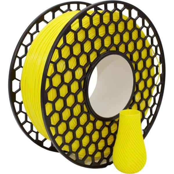 Filamento ABS para impressora 3D, Amarelo, National 3D - CX 1 UN