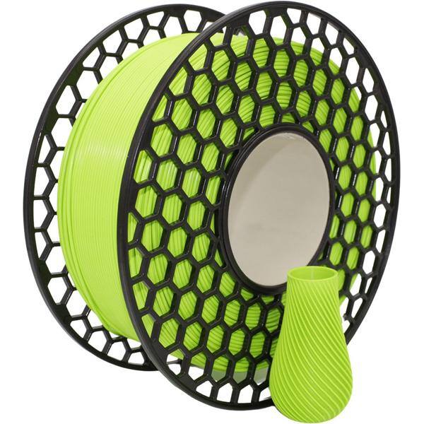 Filamento ABS para impressora 3D, Verde, National 3D - CX 1 UN