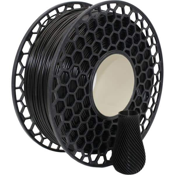 Filamento PLA para impressora 3D, Preto, National 3D - CX 1 UN