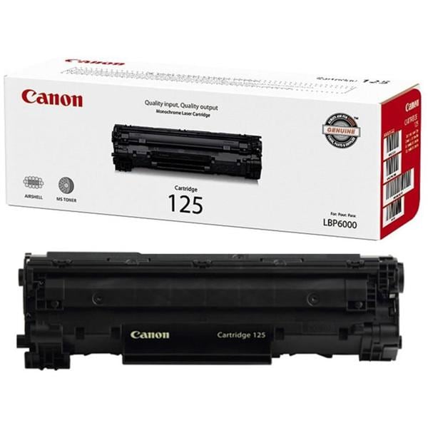 Cartucho Toner Canon T125 Preto Original para Canon LBP6030W - CX 1 UN