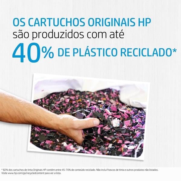 Cabeça de impressão HP preta (X4E75AL) para Smart Tank 517, 617, 514, 532 - 1 UN