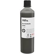 Garrafa de tinta V87XL, Preto, 500ml, 7FN98A, HP - CX 1 UN