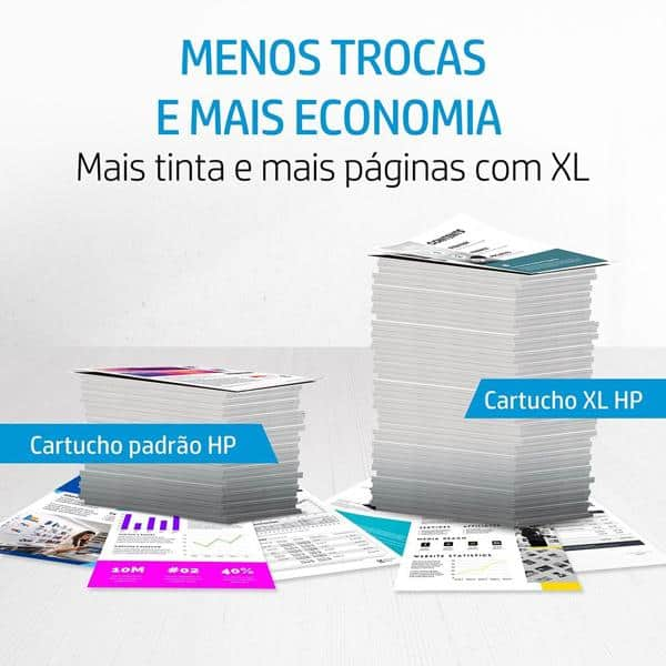 Cartucho HP 62XL Colorido Original (C2P07AL) Para HP Officejet 200 CX 1 UN