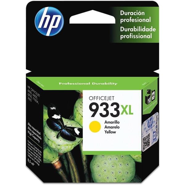 Cartucho HP 933XL Amarelo Original (CN056AL) Para HP Officejet 7110 CX 1 UN