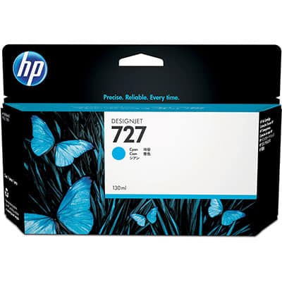 Cartucho HP Designjet 727 ciano B3P19A HP CX 1 UN