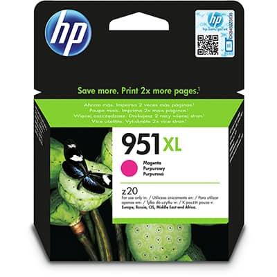 Cartucho HP 951XL Magenta Original (CN047AB) Para HP Officejet Pro 8600, 8600 Plus, 8610, 8620, 276dw, 8100, 251dw CX 1 UN