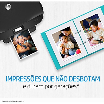 Cartucho de Tinta HP 664 Preto Original (F6V29AB) Para HP DeskJet Ink Advantage 4535, 4675, 3835, 1115, 2135, 3635, 2675, 3775, 3785, 3787, 3789, HP - CX 1 UN