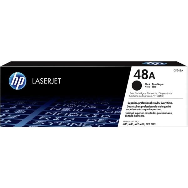 Toner HP 48A, Preto, Laserjet Original (CF248A) Para HP Laserjet Pro M15a, M15w, M28w, M28a, HP - CX 1 UN