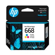 Cartucho HP 668 color 7FP36VL HP CX 1 UN