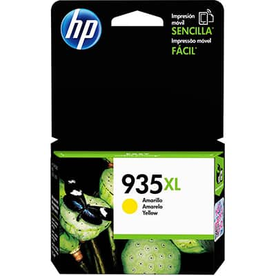 Cartucho HP 935XL Amarelo Original (C2P26AB) Para HP Officejet 6830, 6230 CX 1 UN